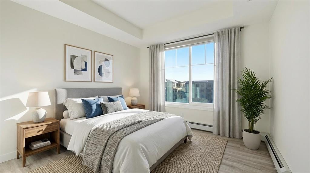 2425-15 Skyview Point Crescent Ne, Calgary, AB - Indoor Photo Showing Bedroom