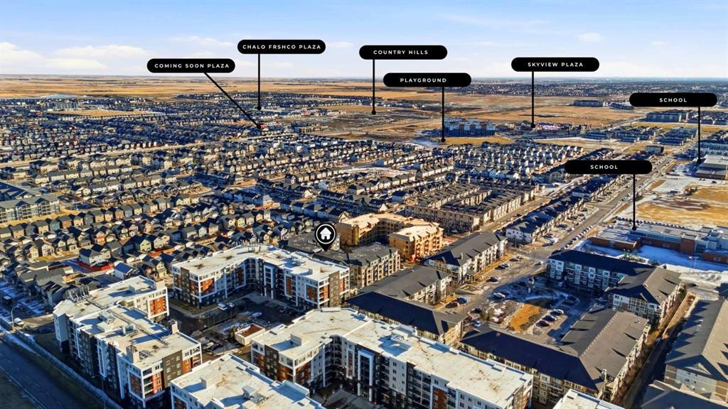 2425-15 Skyview Point Crescent Ne, Calgary, AB - Outdoor With View