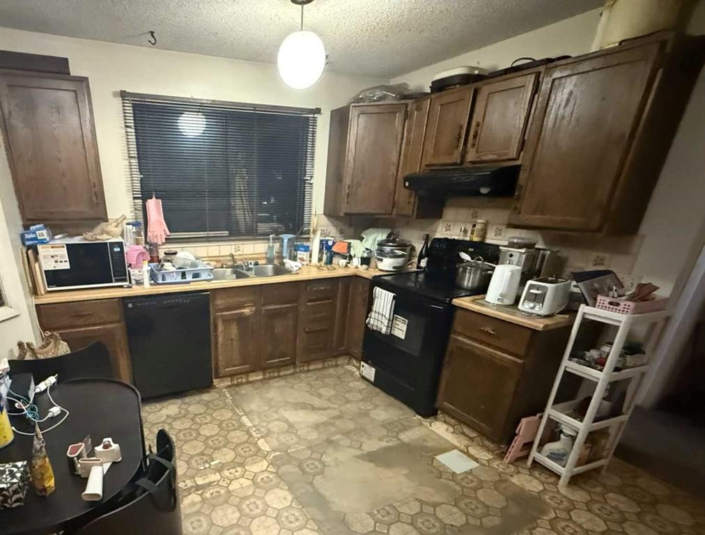 24 Bermuda Road Nw, Calgary, AB - Indoor Photo Showing Kitchen With Double Sink