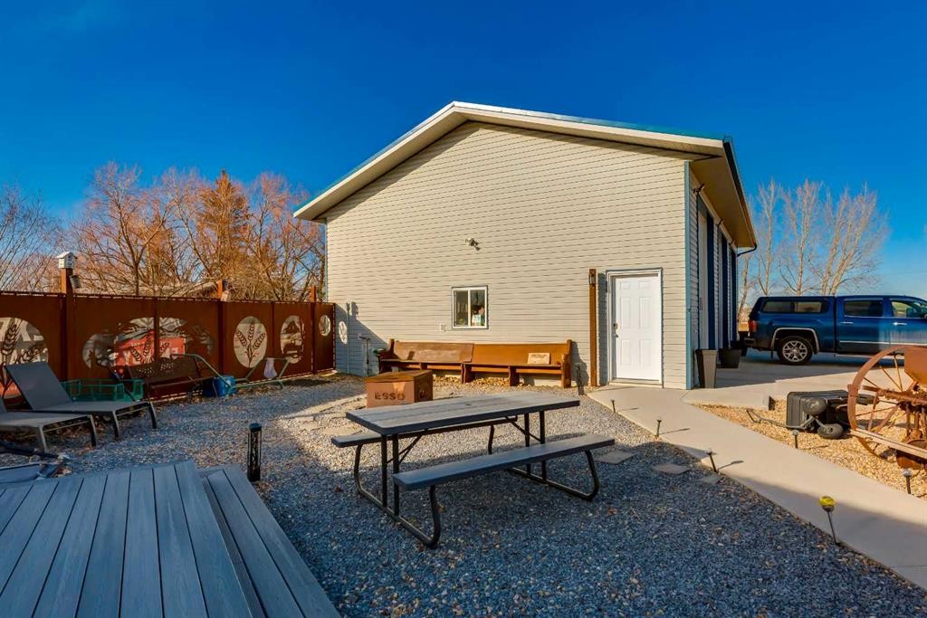 129-181043 Highway 550, Bassano, AB - Outdoor With Deck Patio Veranda