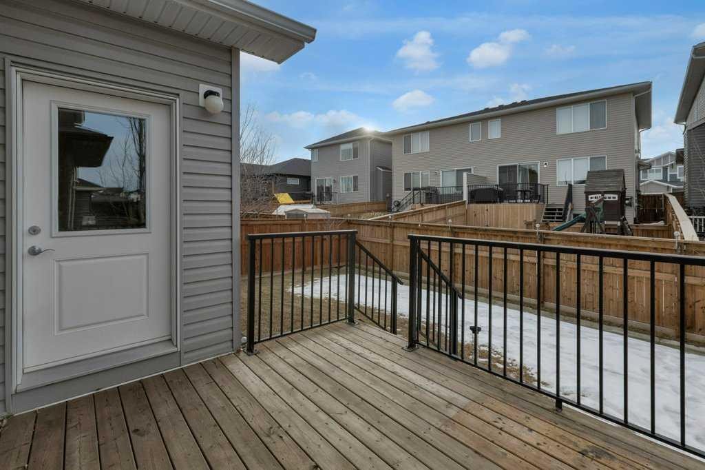 137 Willow Park North, Cochrane, AB - Outdoor With Deck Patio Veranda With Exterior