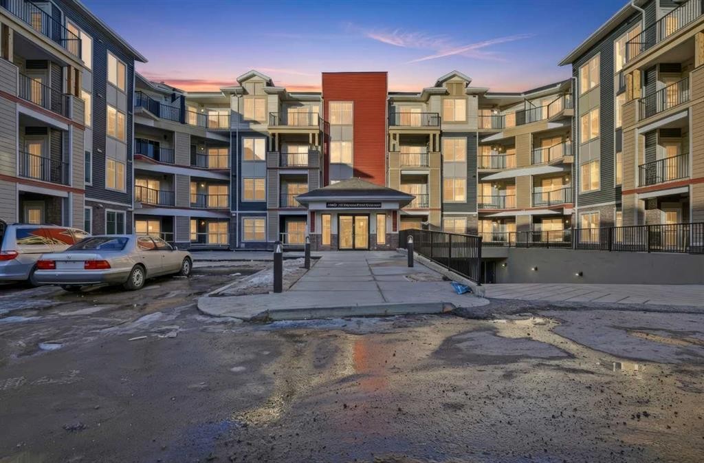 2106-15 Skyview Point Crescent Ne, Calgary, AB - Outdoor With Balcony With Facade