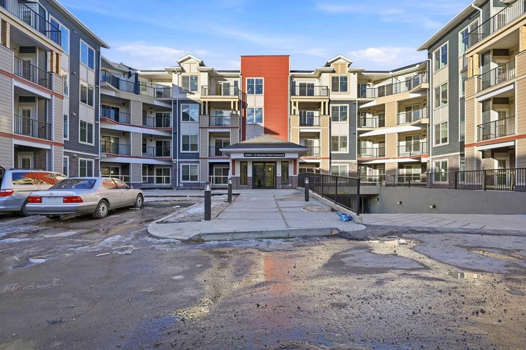 2106-15 Skyview Point Crescent Ne, Calgary, AB - Outdoor With Balcony With Facade