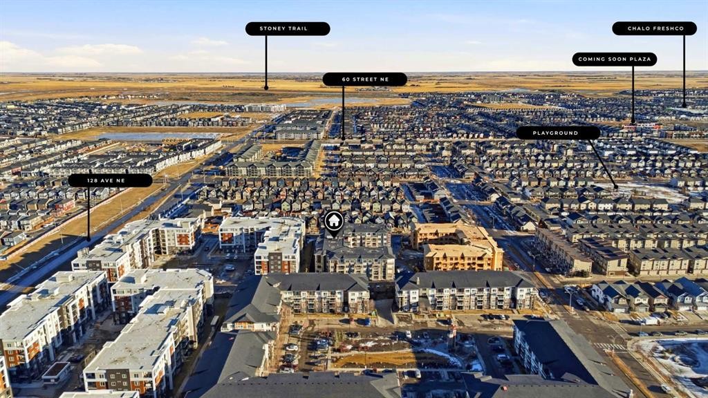 2106-15 Skyview Point Crescent Ne, Calgary, AB - Outdoor With View