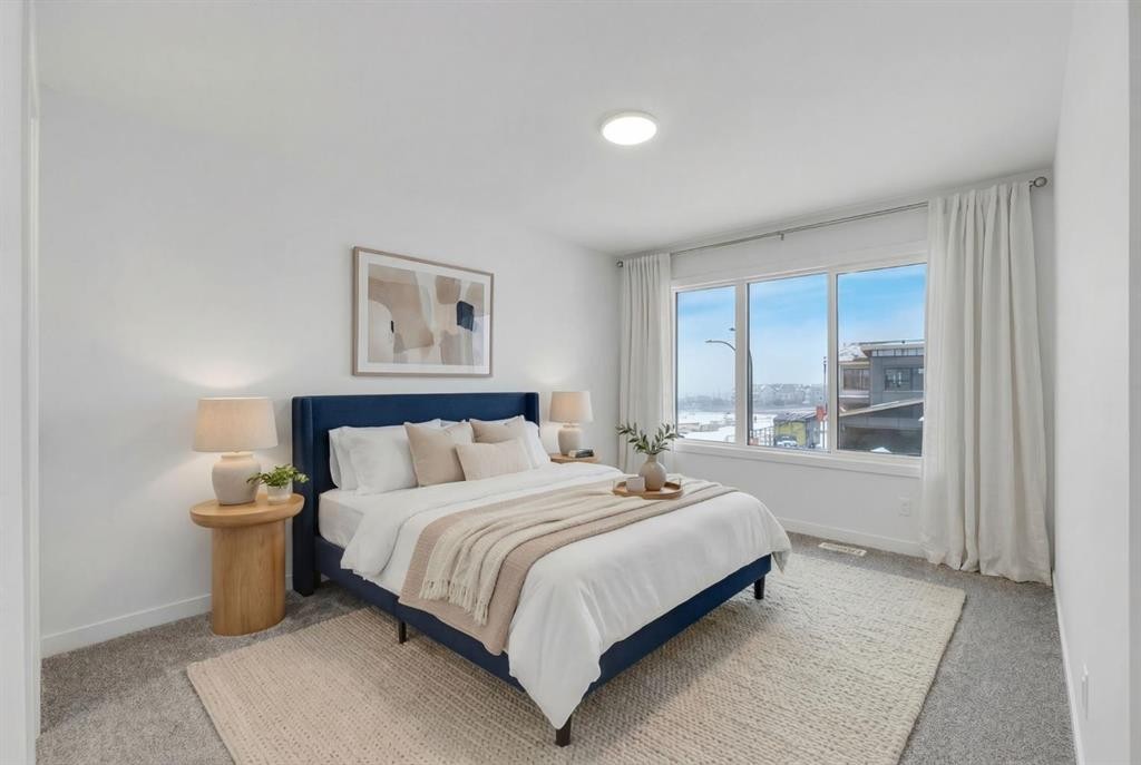 35 Heritage Heath, Cochrane, AB - Indoor Photo Showing Bedroom