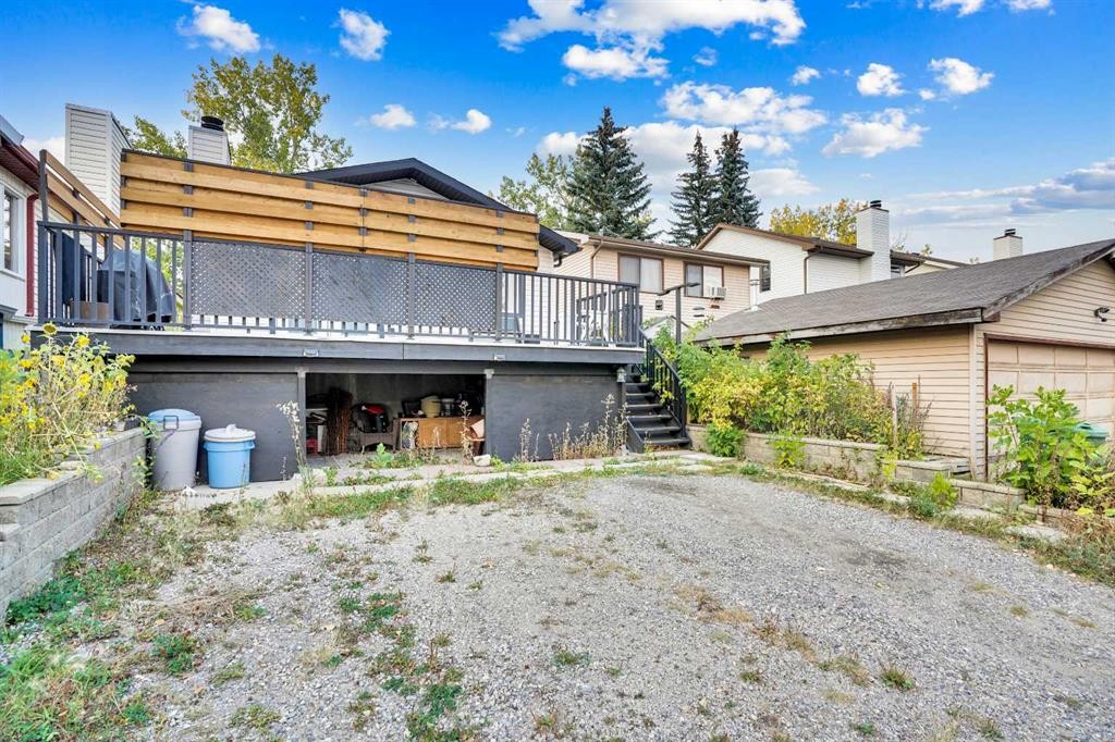 7915 Ranchview Drive Nw, Calgary, AB - Outdoor With Deck Patio Veranda