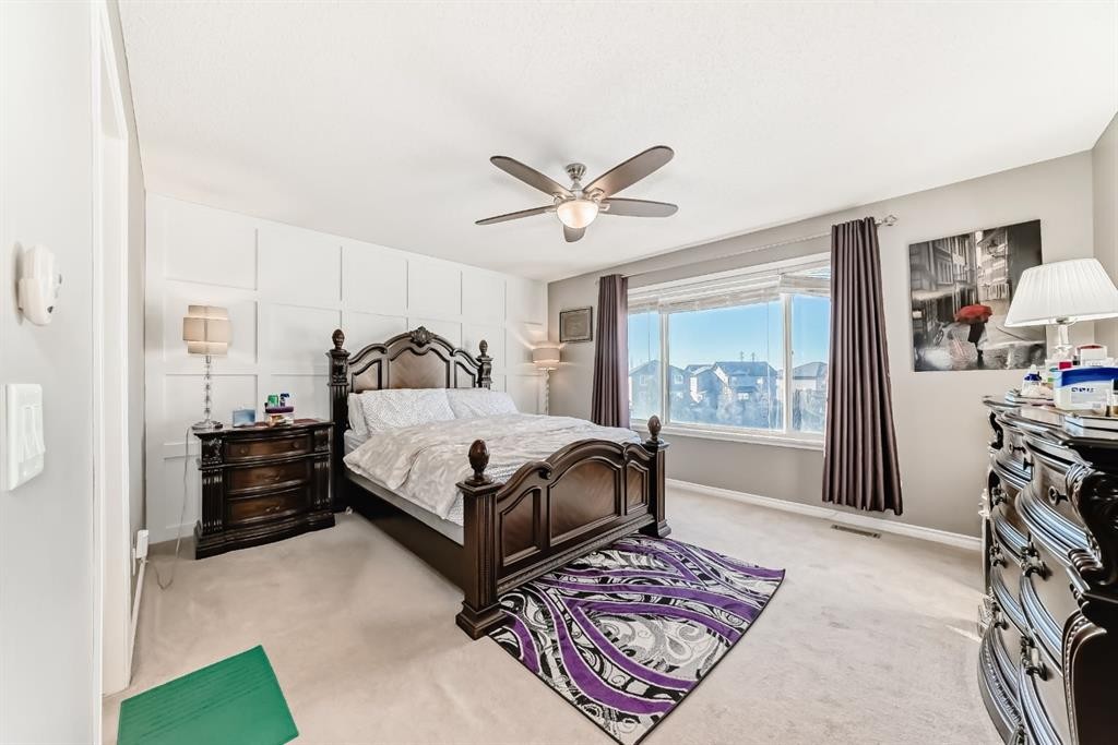 108 Seagreen Lane, Chestermere, AB - Indoor Photo Showing Bedroom