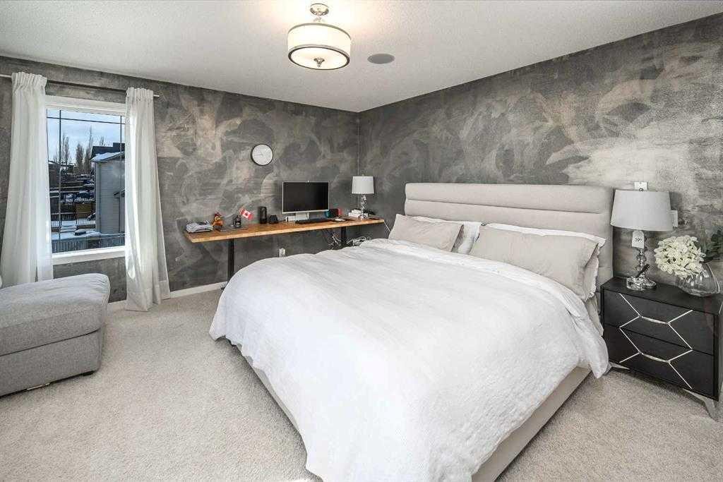 5 Panatella Square Nw, Calgary, AB - Indoor Photo Showing Bedroom