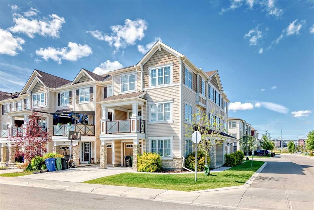 81 Cityscape Row Ne, Calgary, AB - Outdoor With Balcony With Facade
