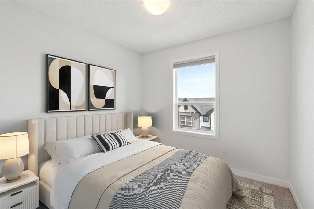 54 Evanscrest Manor Nw, Calgary, AB - Indoor Photo Showing Bedroom