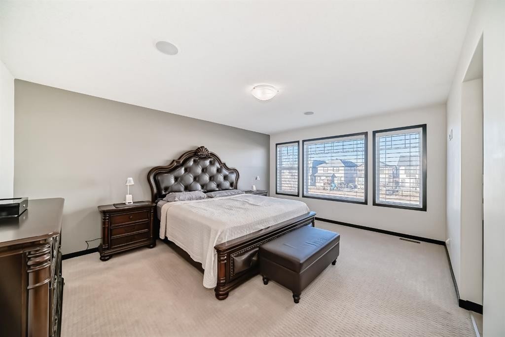 16 Skyview Shores Gardens Ne, Calgary, AB - Indoor Photo Showing Bedroom