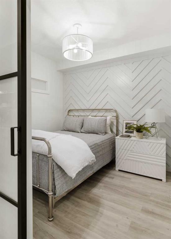 210-60 Water Cove Se, Calgary, AB - Indoor Photo Showing Bedroom