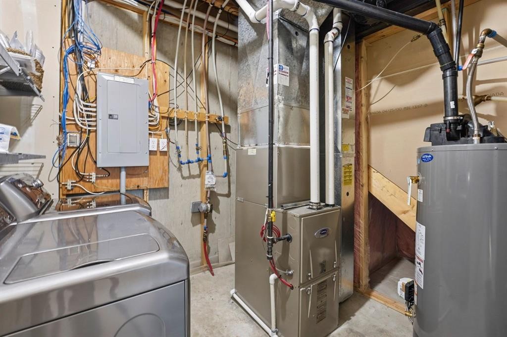 33 Prominence Park Sw, Calgary, AB - Indoor Photo Showing Basement