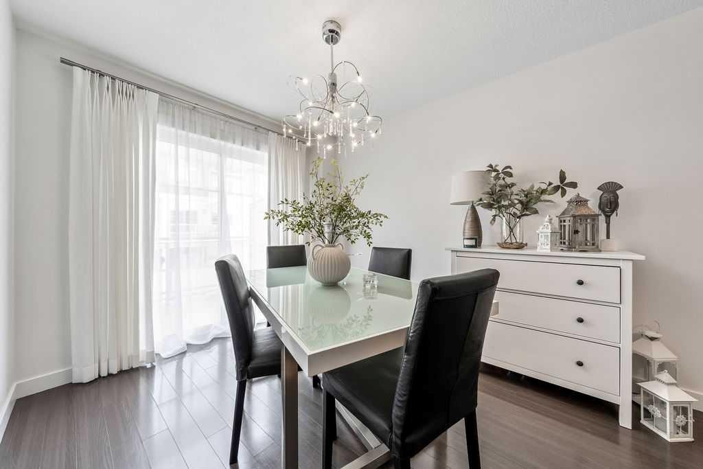 308 Redstone View, Calgary, AB - Indoor Photo Showing Dining Room