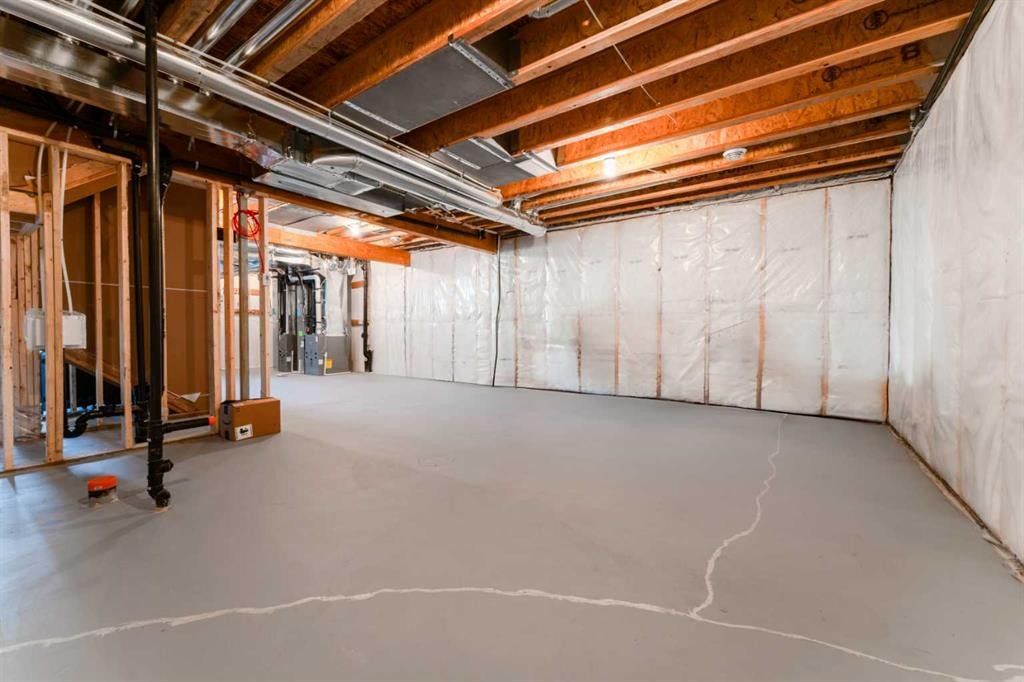 200 Lewiston Drive Ne, Calgary, AB - Indoor Photo Showing Basement