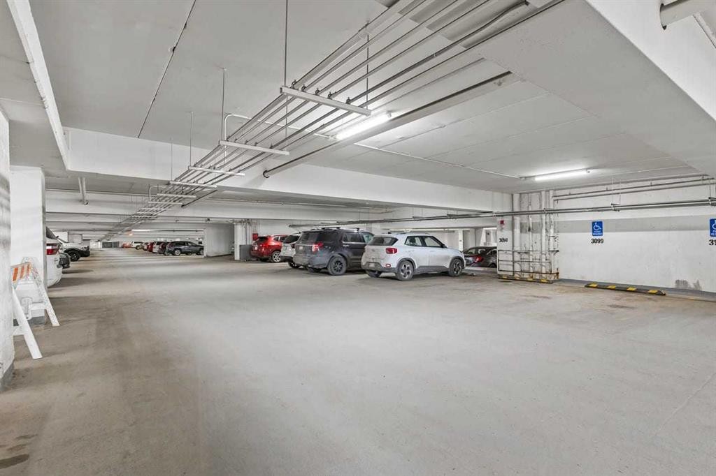 1103-8880 Horton Road Se, Calgary, AB - Indoor Photo Showing Garage