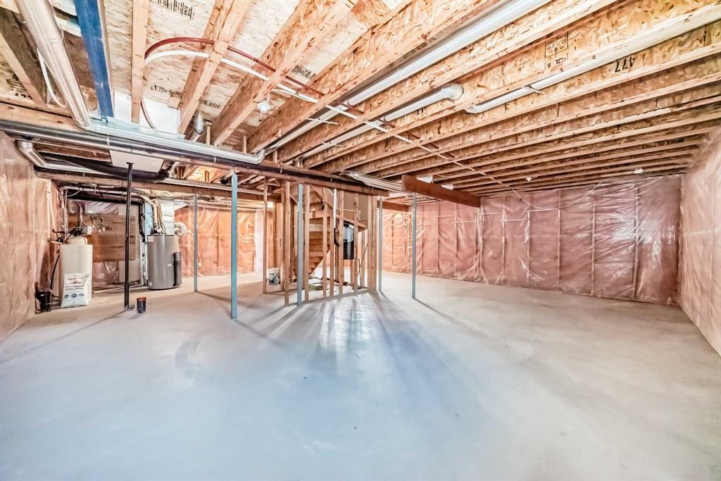 1156 Sherwood Boulevard Nw, Calgary, AB - Indoor Photo Showing Basement