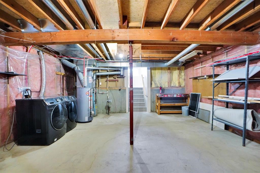 96 Covington Road Ne, Calgary, AB - Indoor Photo Showing Basement