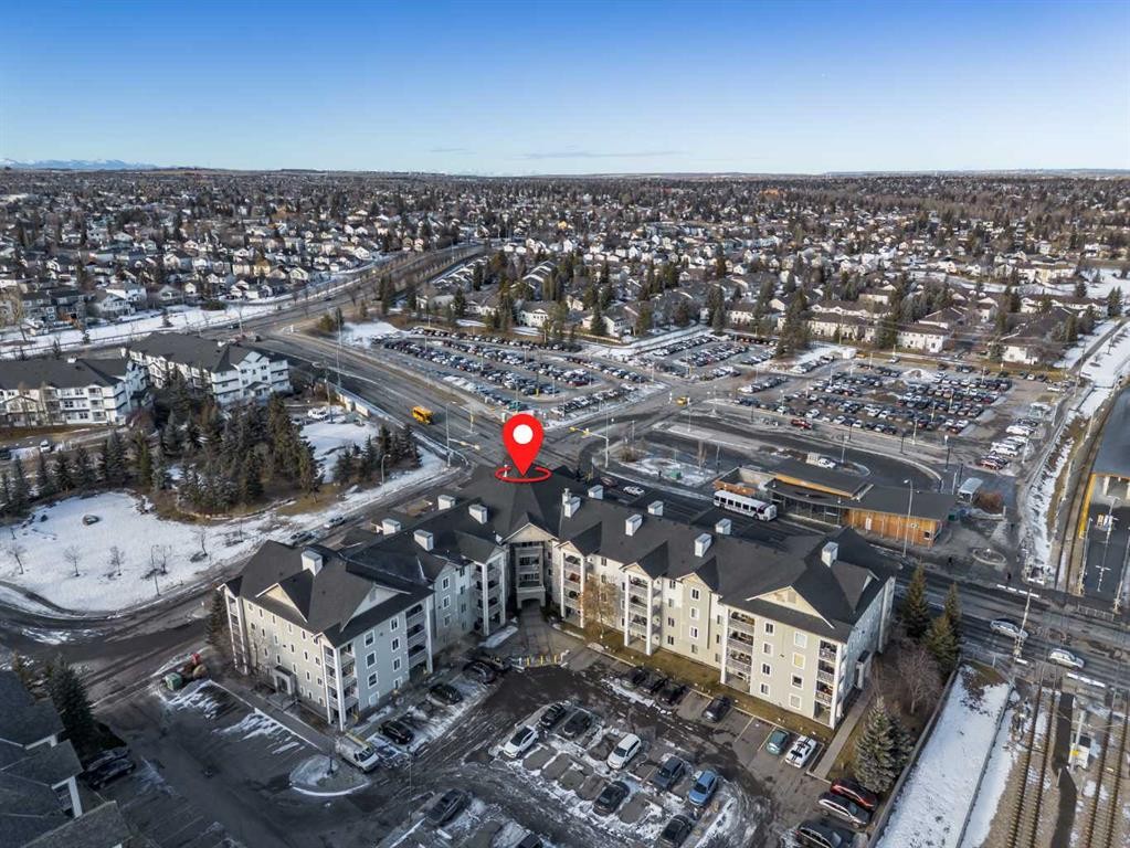 1408-1000 Somervale Court Sw, Calgary, AB - Outdoor With View
