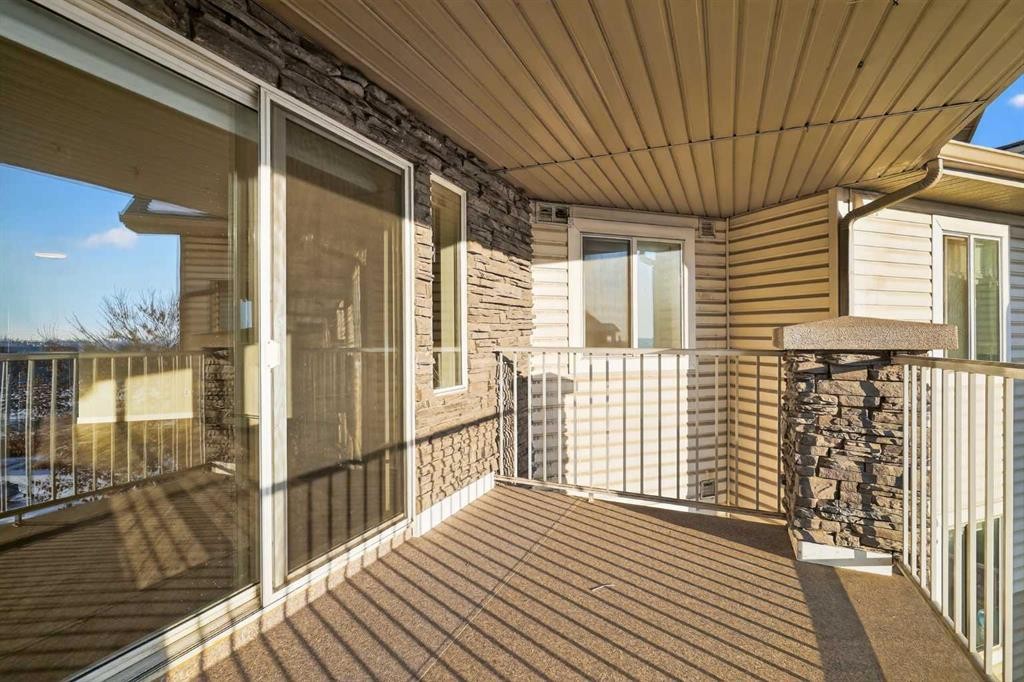1408-1000 Somervale Court Sw, Calgary, AB - Outdoor With Deck Patio Veranda With Exterior
