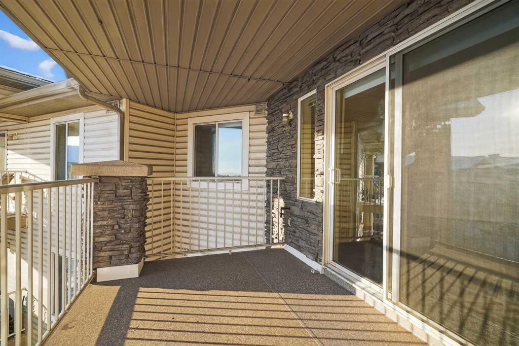 1408-1000 Somervale Court Sw, Calgary, AB - Outdoor With Deck Patio Veranda With Exterior