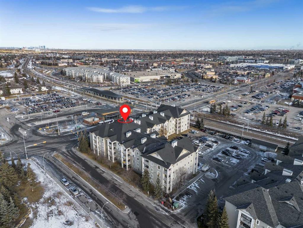 1408-1000 Somervale Court Sw, Calgary, AB - Outdoor With View