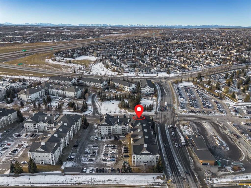 1408-1000 Somervale Court Sw, Calgary, AB - Outdoor With View