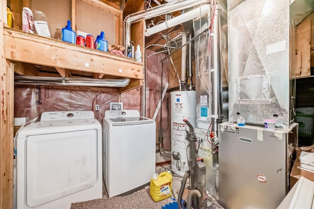 226 Saddlebrook Circle Ne, Calgary, AB - Indoor Photo Showing Laundry Room