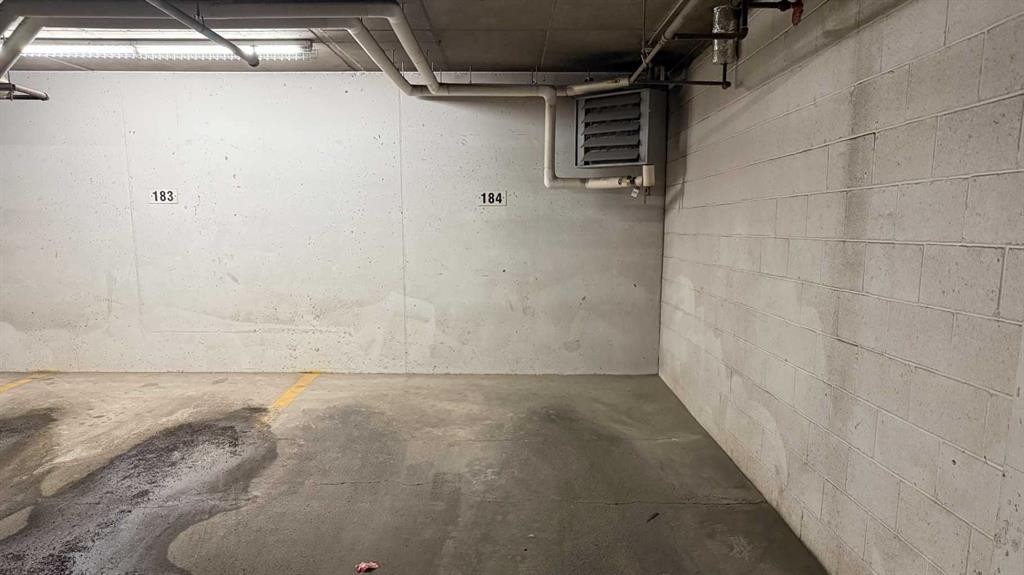 121-69 Springborough Court Sw, Calgary, AB - Indoor Photo Showing Garage