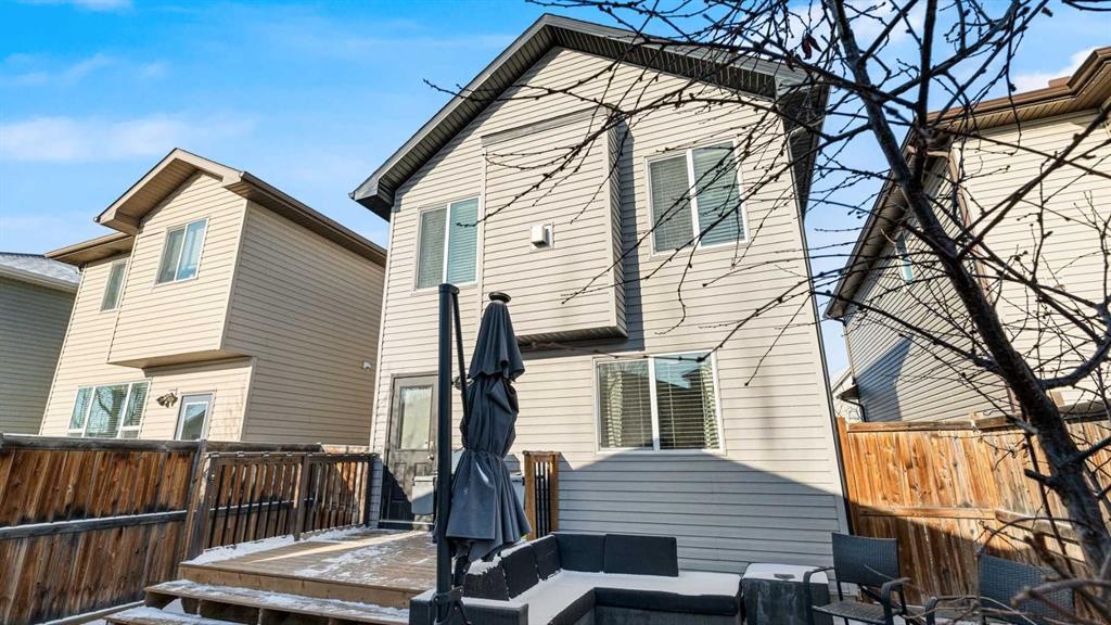 389 Cranberry Circle Se, Calgary, AB - Outdoor With Deck Patio Veranda