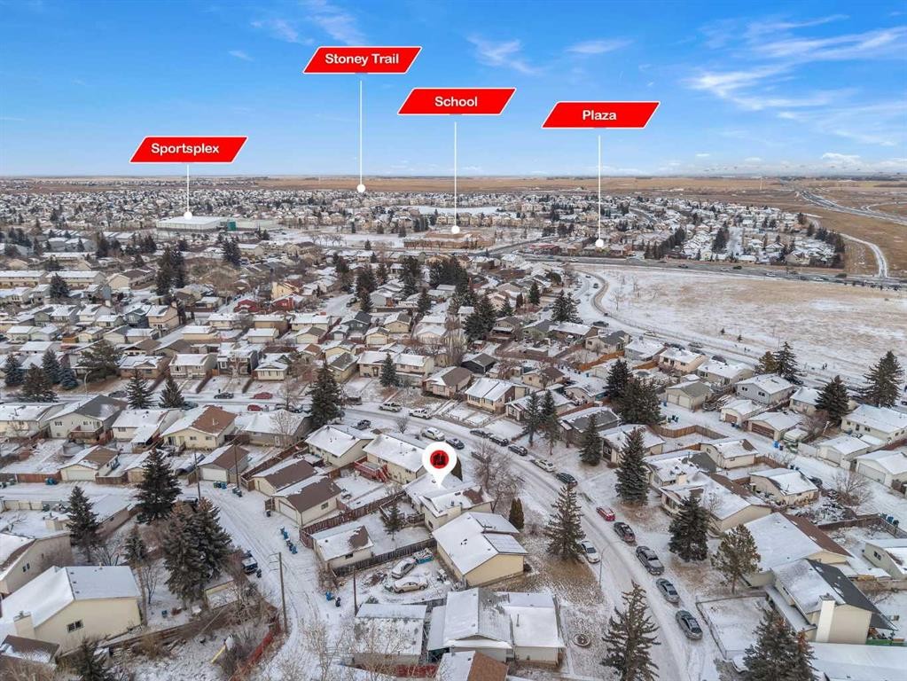 195 Fallswater Road Ne, Calgary, AB - Outdoor With View