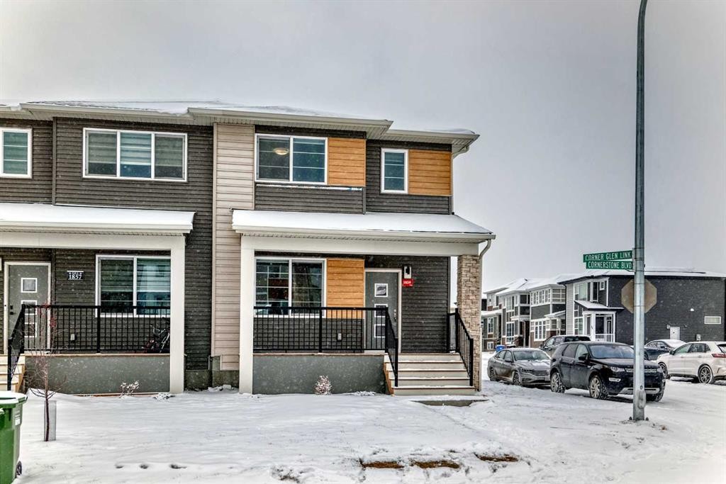 1859 Cornerstone Boulevard Ne, Calgary, AB - Outdoor With Facade