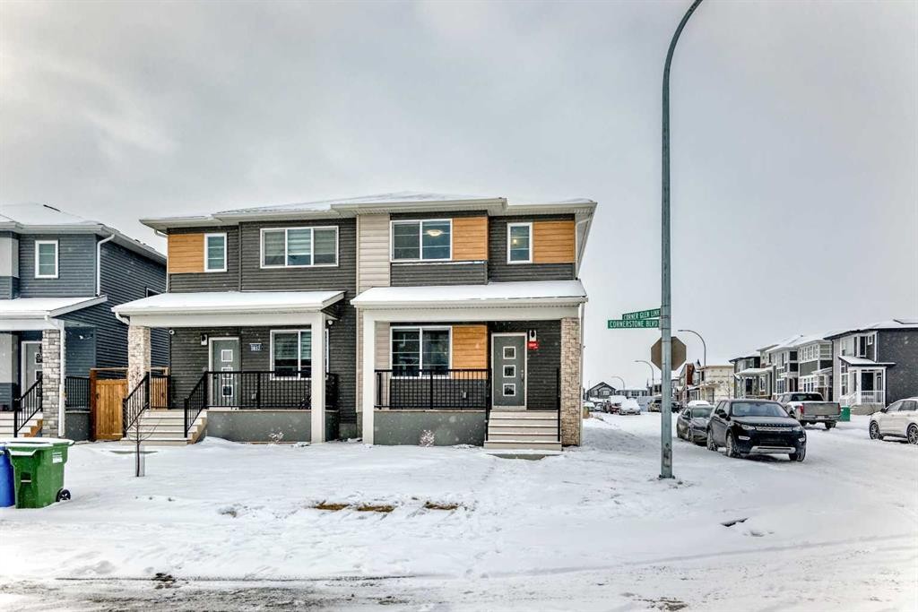 1859 Cornerstone Boulevard Ne, Calgary, AB - Outdoor With Facade