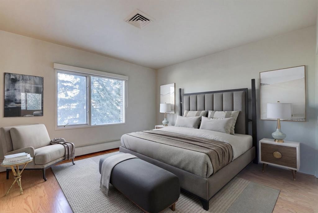 3N-222 Eagle Ridge Drive Sw, Calgary, AB - Indoor Photo Showing Bedroom