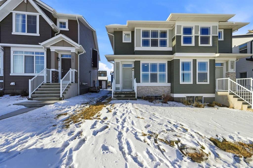 185 Edith Green Nw, Calgary, AB - Outdoor With Facade