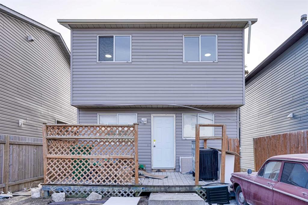 94 Martindale Boulevard Ne, Calgary, AB - Outdoor With Deck Patio Veranda With Exterior
