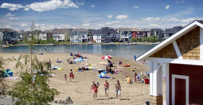 366 Auburn Bay Avenue Se, Calgary, AB - Outdoor With Body Of Water With View