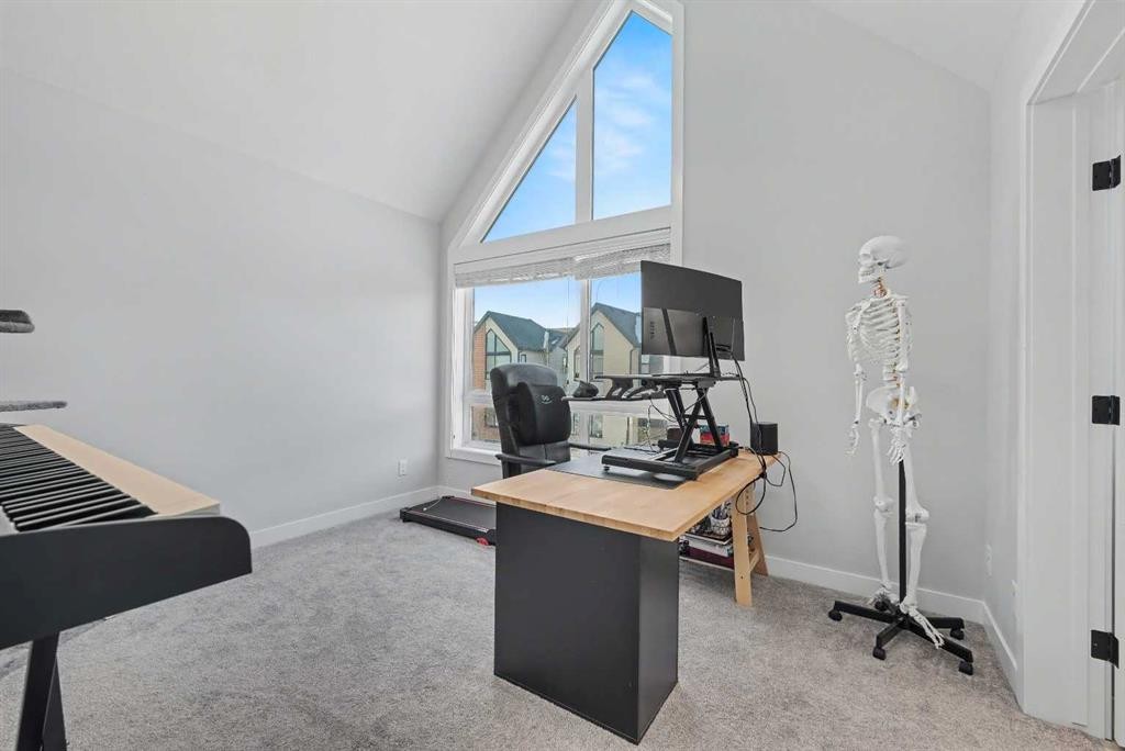 137 Sage Meadows Gardens Nw, Calgary, AB - Indoor Photo Showing Office