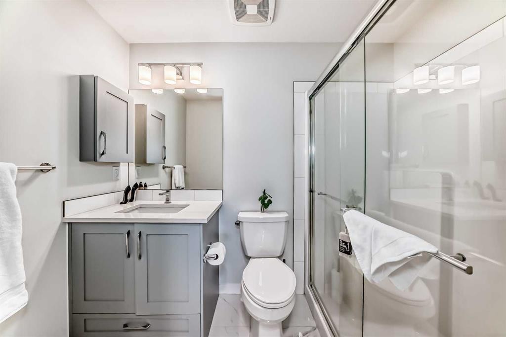 316-200 Shawnee Square Sw, Calgary, AB - Indoor Photo Showing Bathroom