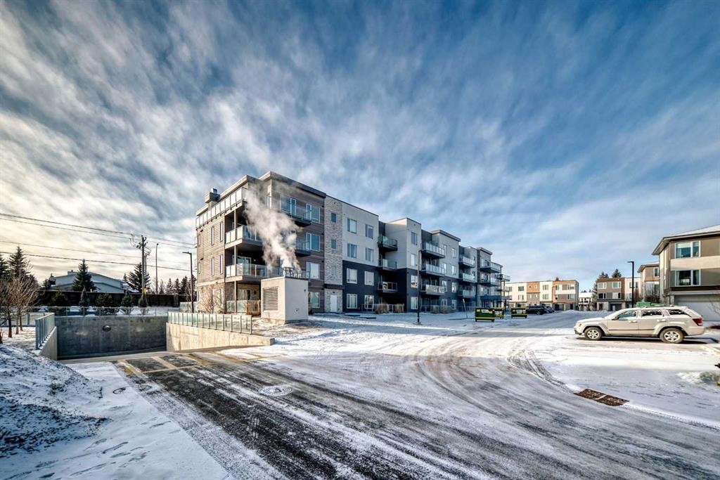 316-200 Shawnee Square Sw, Calgary, AB - Outdoor With Facade