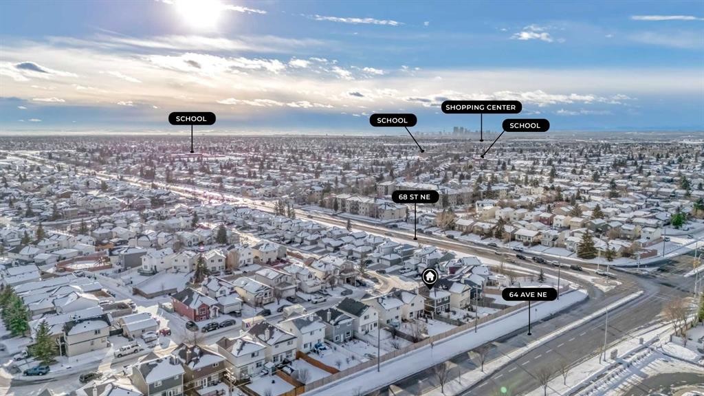 131 Coral Springs Circle Ne, Calgary, AB - Outdoor With View