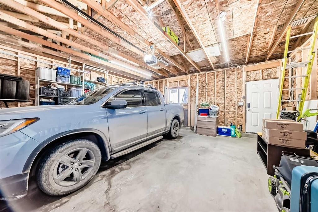 217 Masters Road Se, Calgary, AB - Indoor Photo Showing Garage