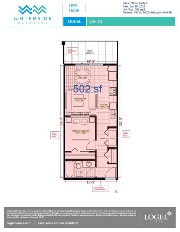 3211-1802 Mahogany Boulevard Se, Calgary, AB - Other