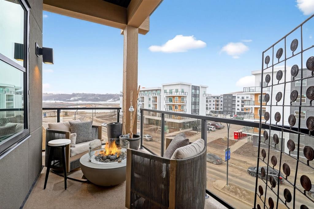 413-55 Wolf Hollow Crescent Se, Calgary, AB - Outdoor With Balcony With View With Exterior