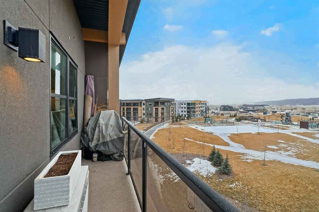 413-55 Wolf Hollow Crescent Se, Calgary, AB - Outdoor With Balcony With View