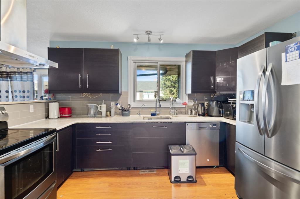 20 Castlegrove Way Ne, Calgary, AB - Indoor Photo Showing Kitchen With Stainless Steel Kitchen With Upgraded Kitchen