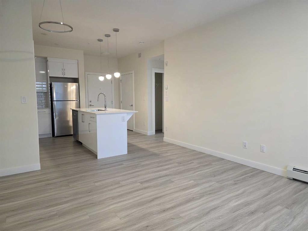 2220-15 Skyview Point Crescent, Calgary, AB - Indoor Photo Showing Kitchen With Stainless Steel Kitchen
