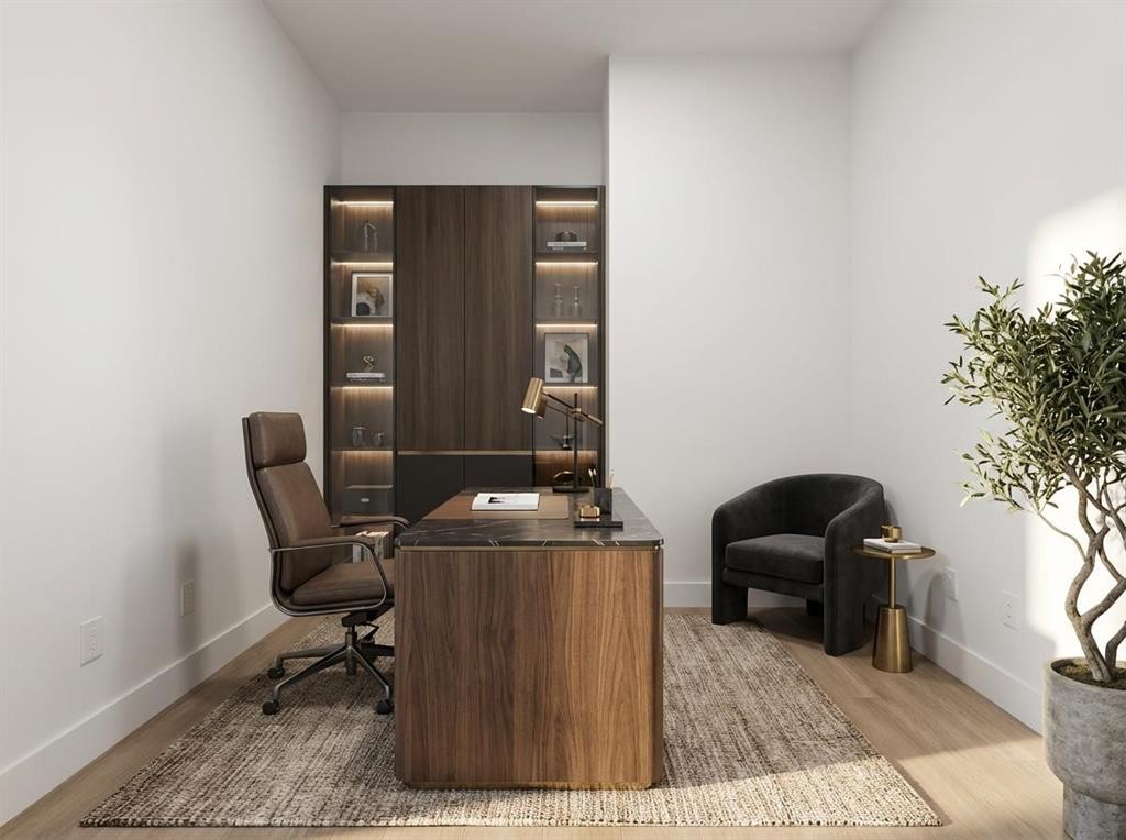 230 Royal Birch View Nw, Calgary, AB - Indoor Photo Showing Office