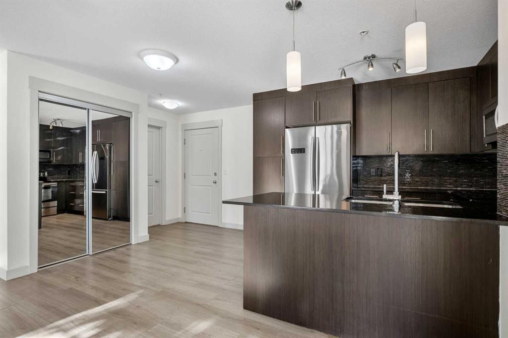3103-155 Skyview Ranch Way Ne, Calgary, AB - Indoor Photo Showing Kitchen