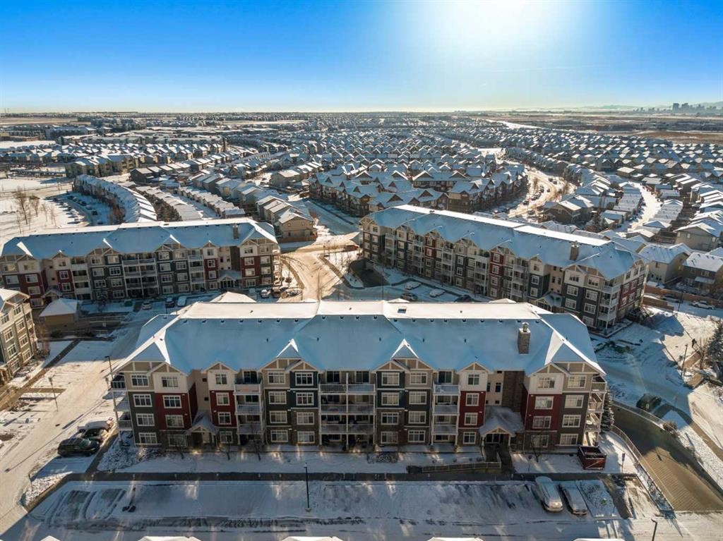 3103-155 Skyview Ranch Way Ne, Calgary, AB - Outdoor With View